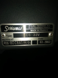 2003 PTS 8J Dornier JC5 Staublı jakarlı