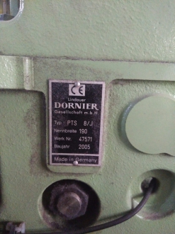 2005 PTS 8J Dornier JC5 Staublı jakarlı