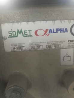 Somet Alpha 360 cm staubli jakarlı LX 1600