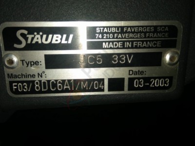2003 PTS 8J Dornier JC5 Staublı jakarlı