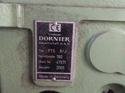 2005 PTS 8J Dornier JC5 Staublı jakarlı