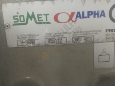 Somet Alpha 360 cm Staubli Jacquard LX 1600